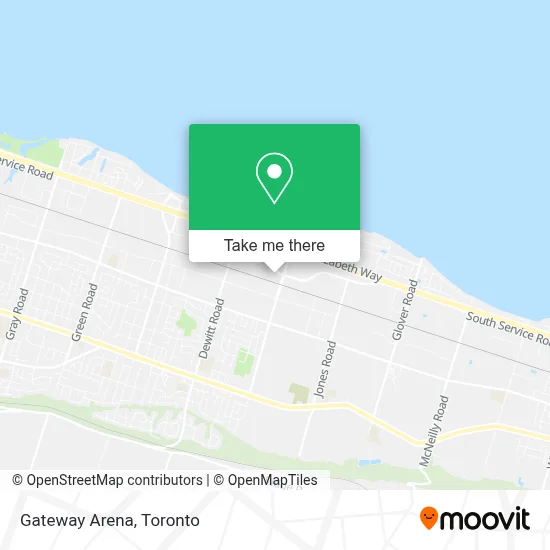 Gateway Arena map
