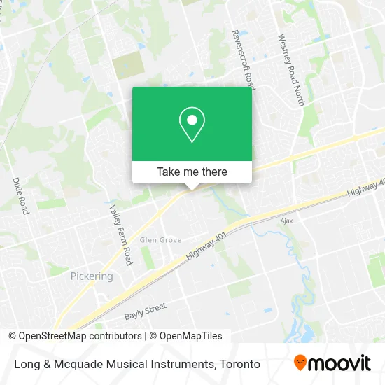 Long & Mcquade Musical Instruments map