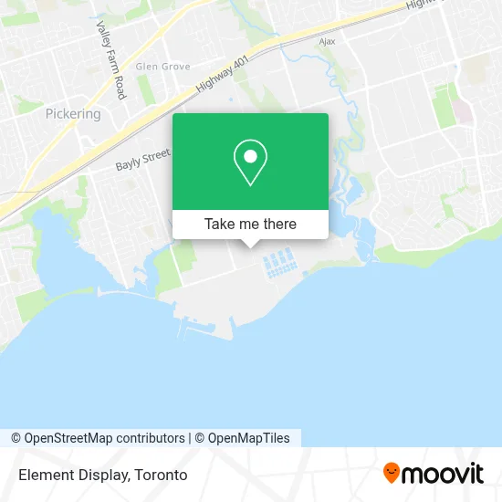 Element Display map