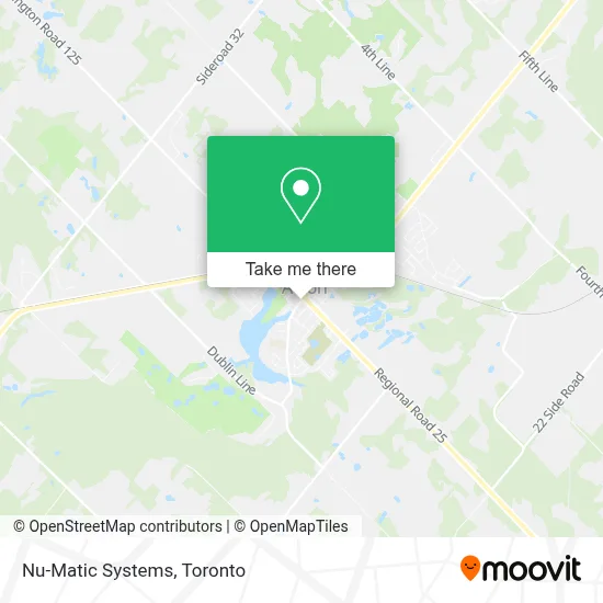 Nu-Matic Systems map