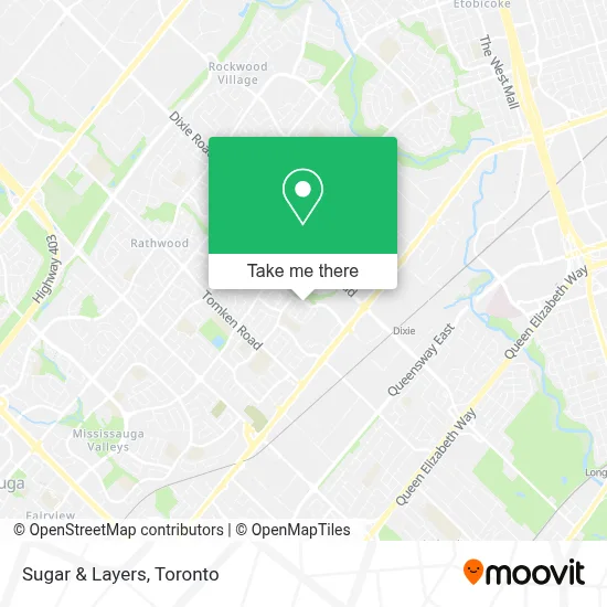 Sugar & Layers map
