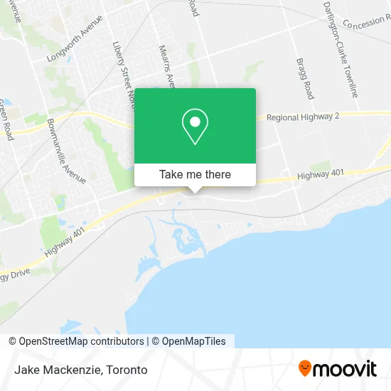 Jake Mackenzie map