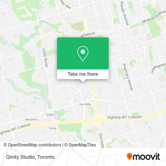 Qinity Studio map