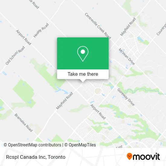 Rcspl Canada Inc map
