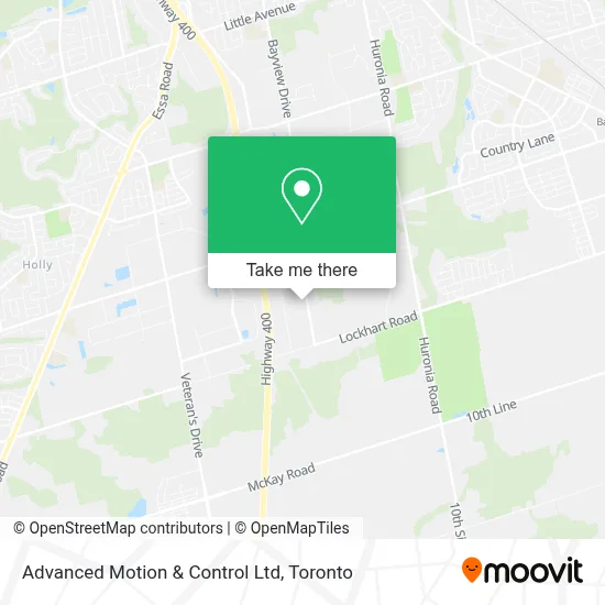 Advanced Motion & Control Ltd map