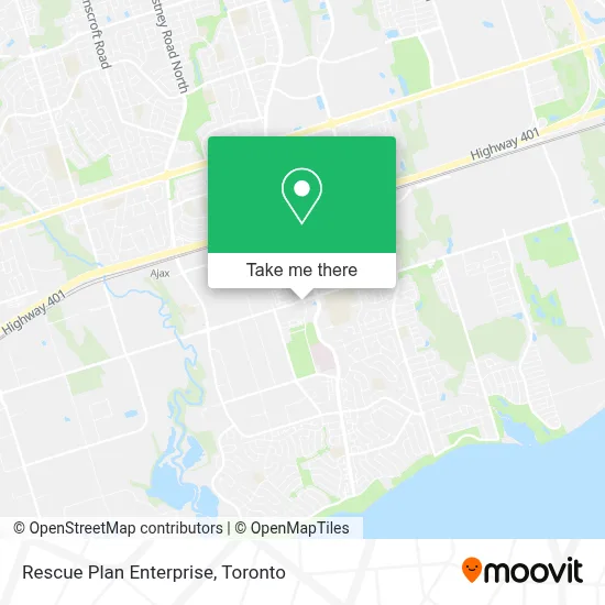 Rescue Plan Enterprise map