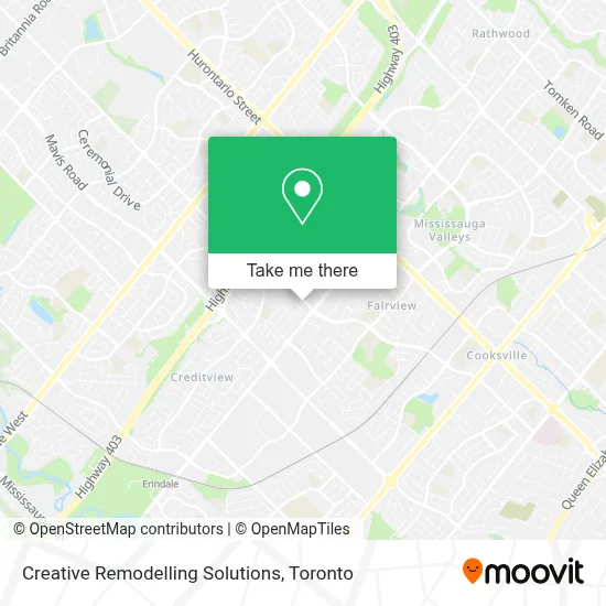 Creative Remodelling Solutions map