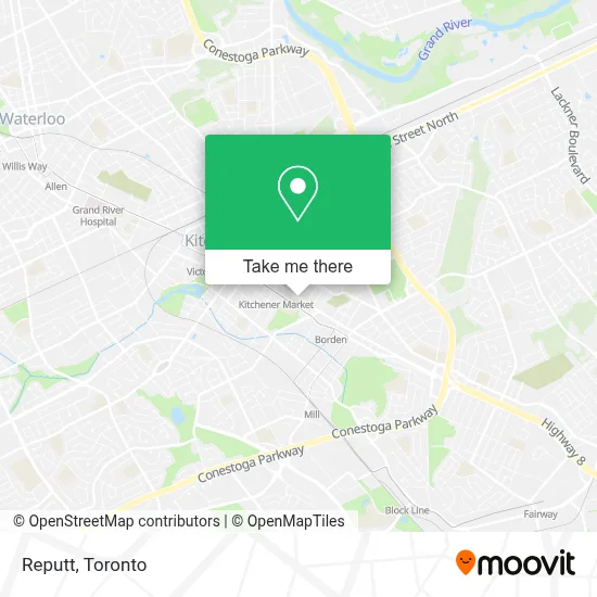 Reputt map
