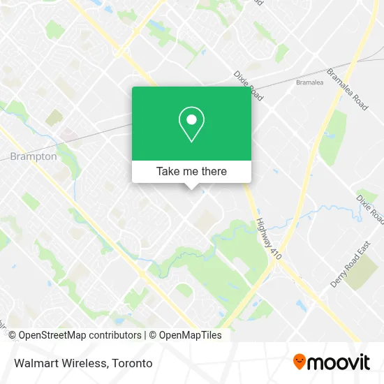 Walmart Wireless map