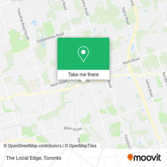 The Local Edge map