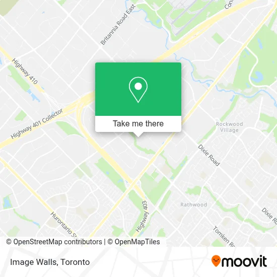 Image Walls map