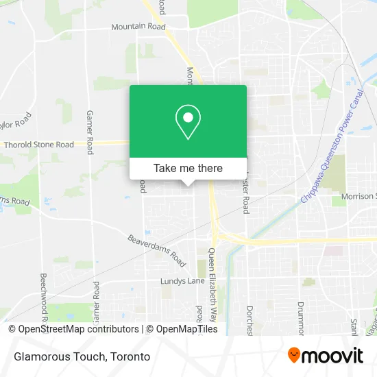 Glamorous Touch map