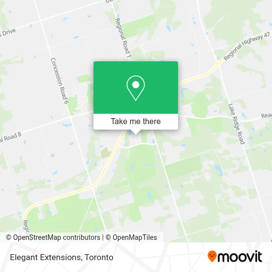 Elegant Extensions map