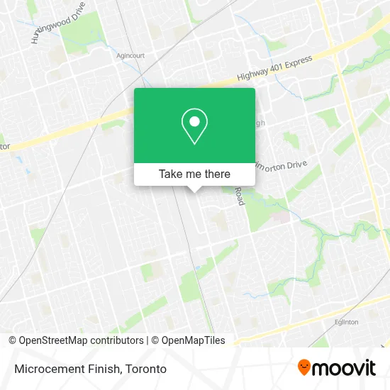 Microcement Finish map