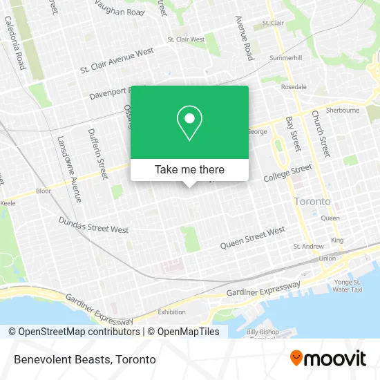 Benevolent Beasts map