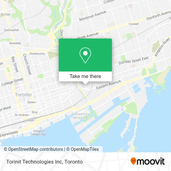 Torinit Technologies Inc map