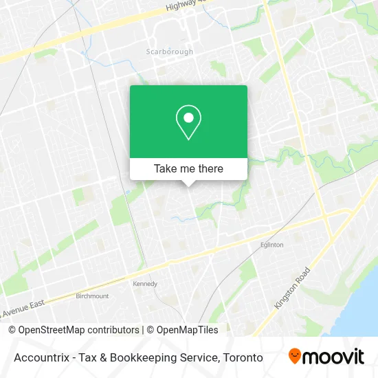 Accountrix - Tax & Bookkeeping Service map