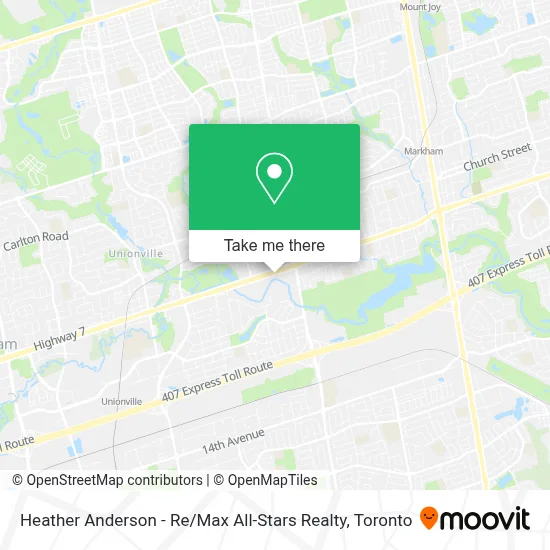 Heather Anderson - Re / Max All-Stars Realty map
