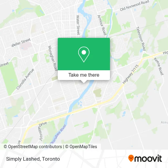 Simply Lashed map