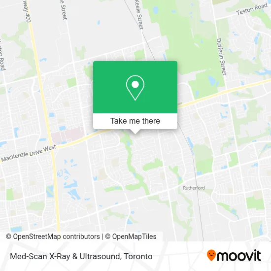 Med-Scan X-Ray & Ultrasound map