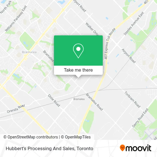 Hubbert's Processing And Sales map