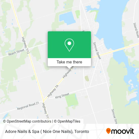 Adore Nails & Spa ( Nice One Nails) map