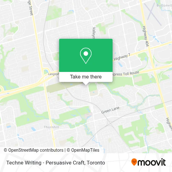 Techne Writing - Persuasive Craft map