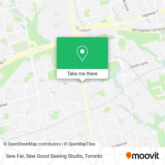 Sew Far, Sew Good Sewing Studio plan