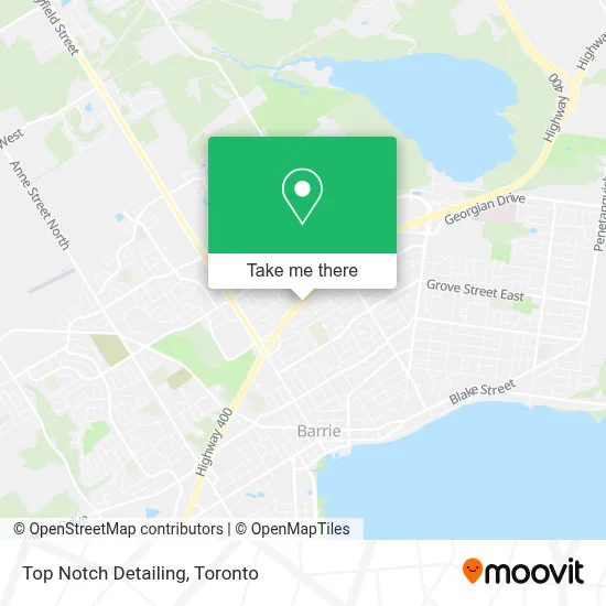 Top Notch Detailing map