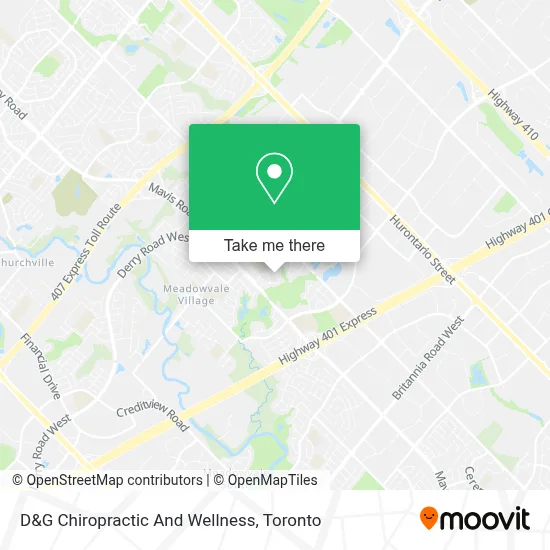 D&G Chiropractic And Wellness map