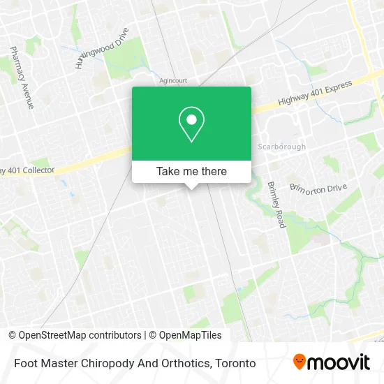 Foot Master Chiropody And Orthotics plan