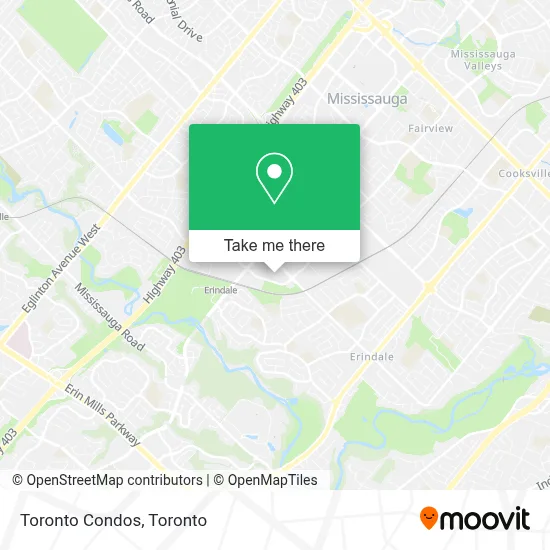 Toronto Condos map