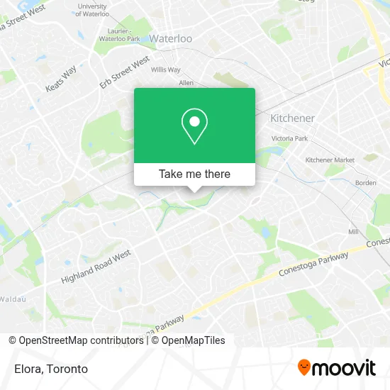 Elora map