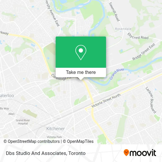 Dbs Studio And Associates map