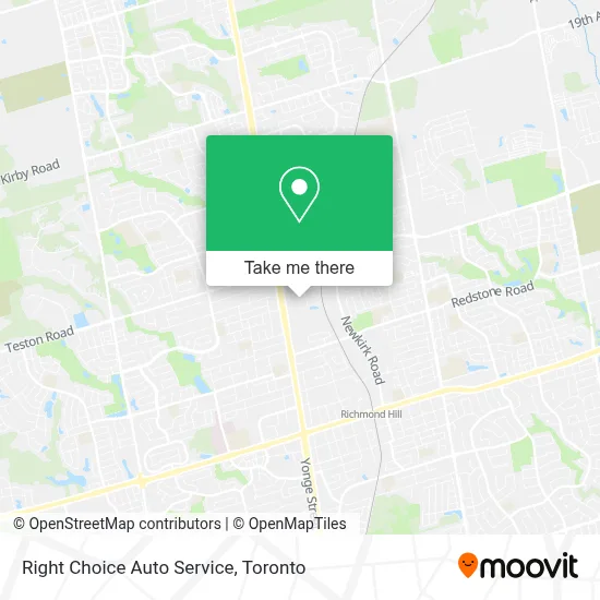 Right Choice Auto Service plan