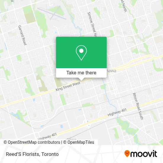 Reed’S Florists map