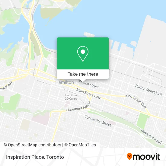 Inspiration Place map