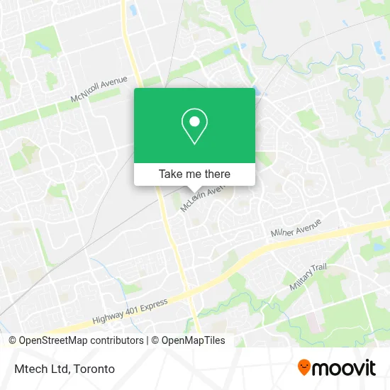 Mtech Ltd map