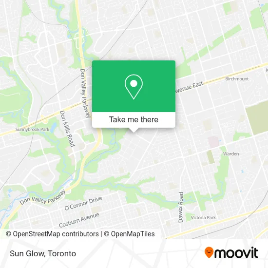 Sun Glow map