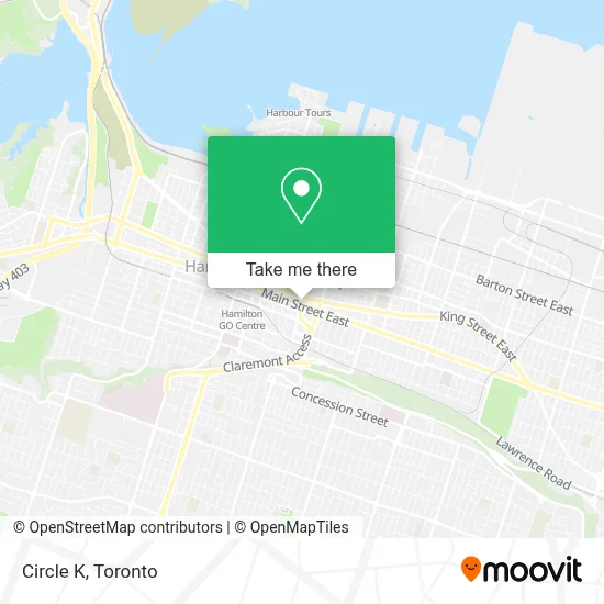 Circle K map