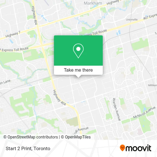Start 2 Print map