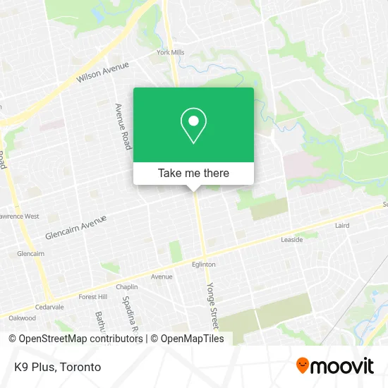 K9 Plus map