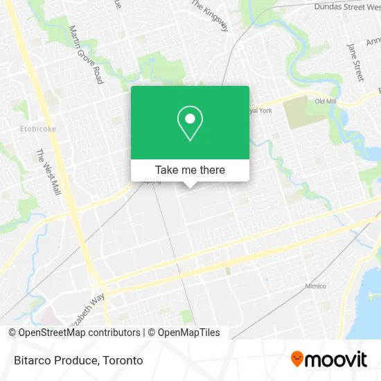 Bitarco Produce map