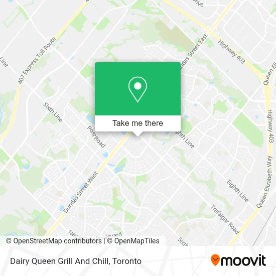 Dairy Queen Grill And Chill map