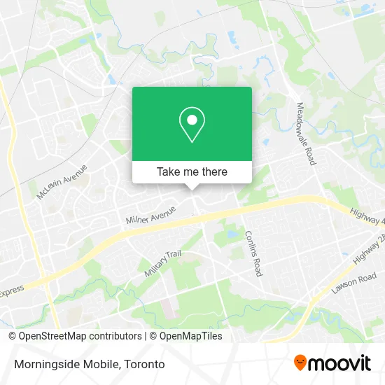 Morningside Mobile map