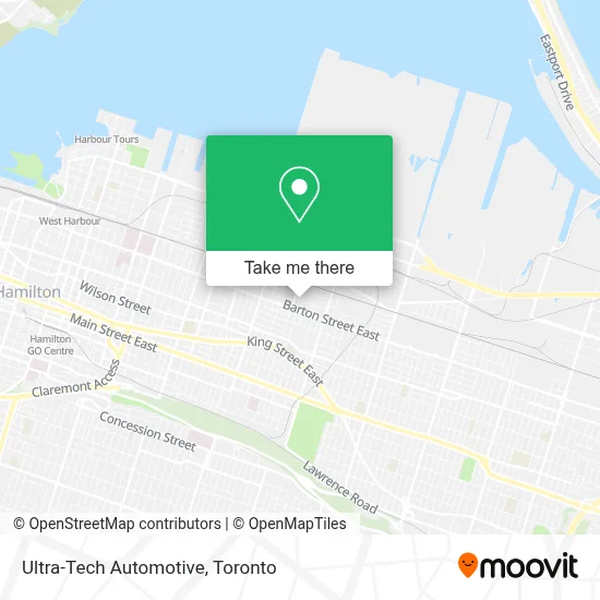 Ultra-Tech Automotive map
