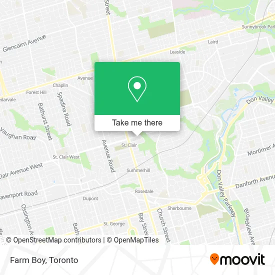 Farm Boy map