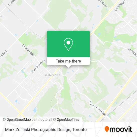 Mark Zelinski Photographic Design map