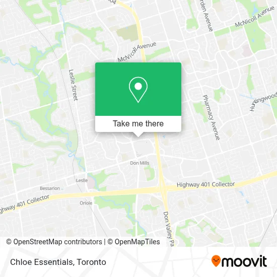 Chloe Essentials map
