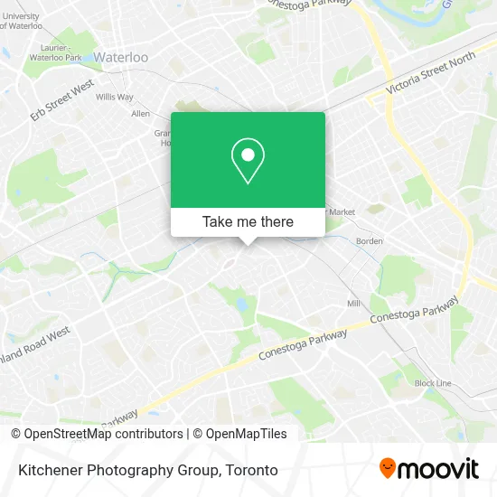 Kitchener Photography Group map